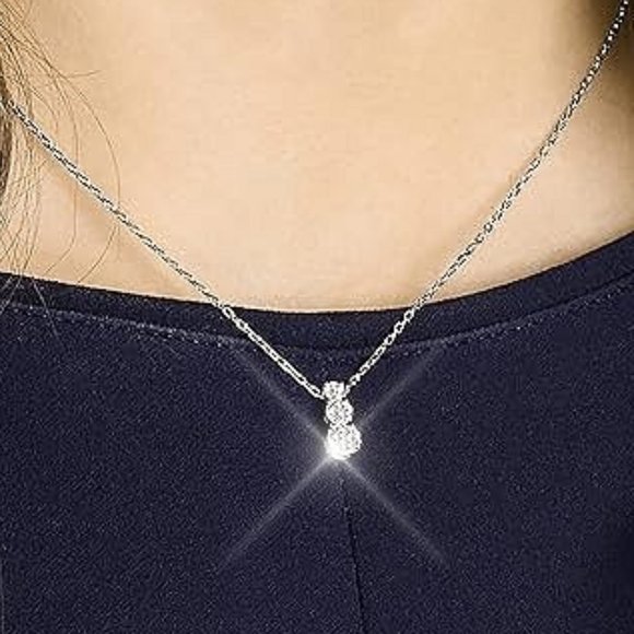 NWT Sparkling Bling Swarovski Crystal Rhinestone Drop Earrings Or Neckla… - Picture 7 of 9